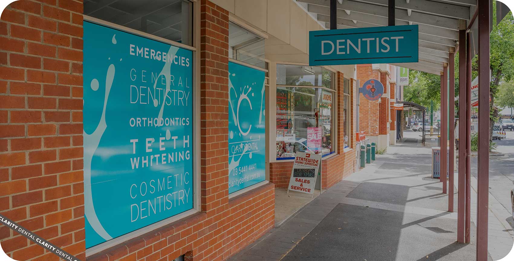Front of Clarity Dental