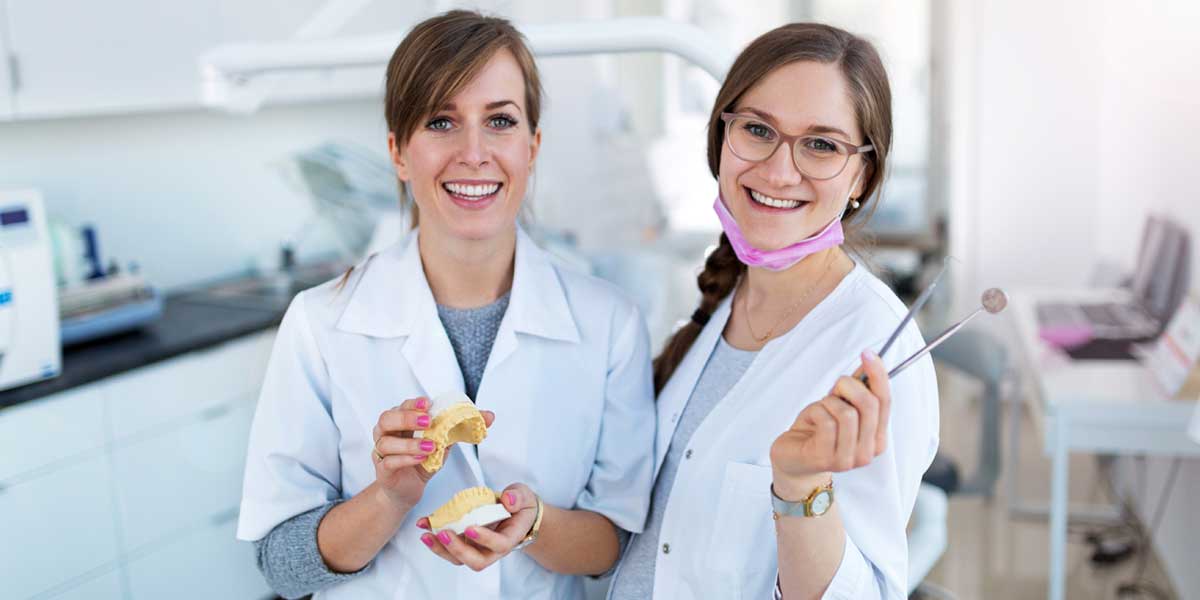 Two Dental Assistants